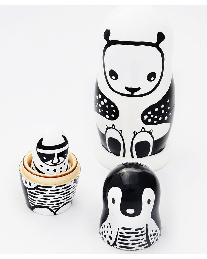 animal russian nesting dolls